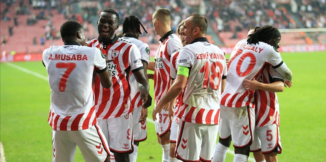 Samsunspor ülke puanında Beşiktaş'ı geride bıraktı!