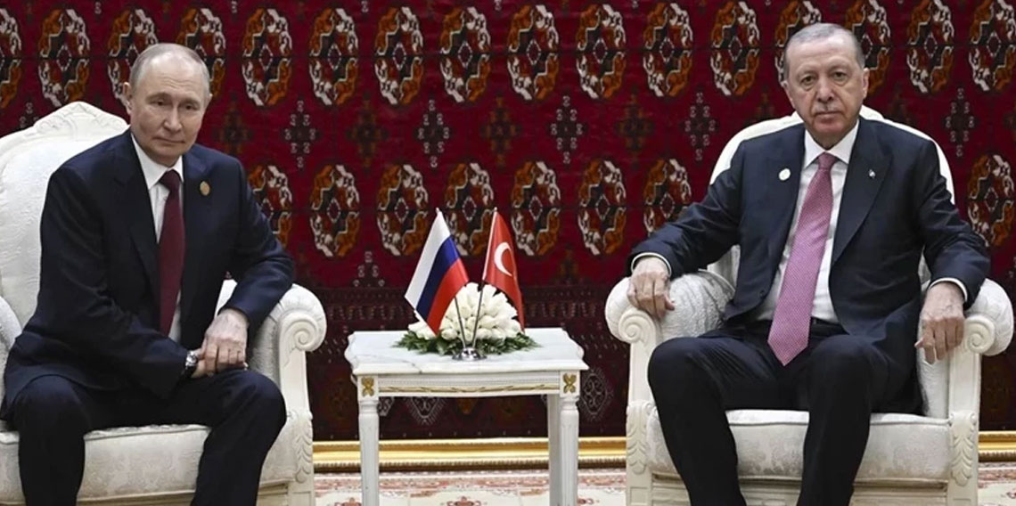 Cumhurbaşkanı Erdoğan, Rusya Devlet Başkanı Putin ile görüştü