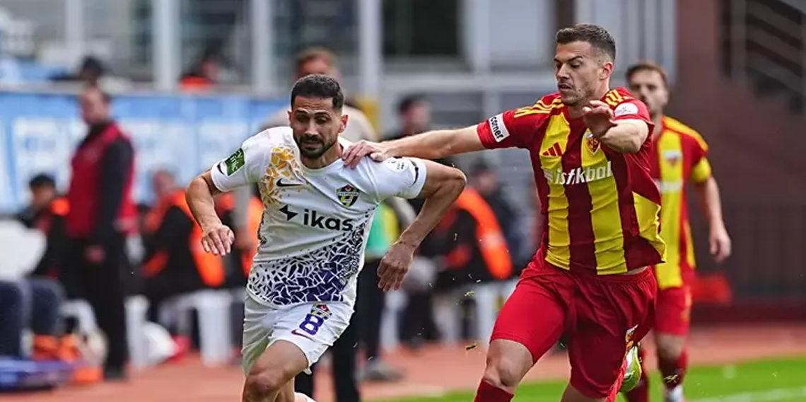 Kayserispor-Alanyaspor 1’er puana razı oldu!