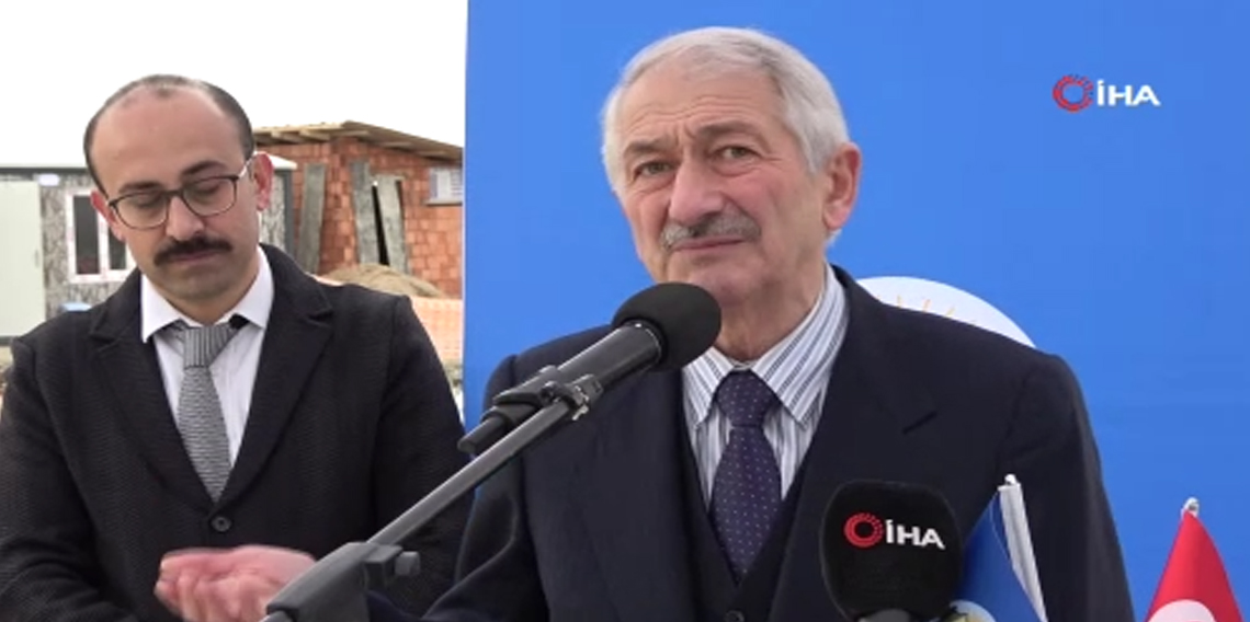 İhlas Vakfı Kütahya Erkek Öğrenci Yurdu’nun temeli atıldı