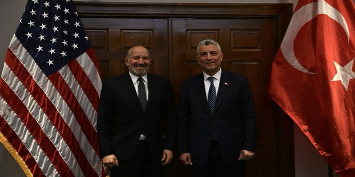 Bakan Bolat, ABD Ticaret Bakanı Lutnick ile bir araya geldi