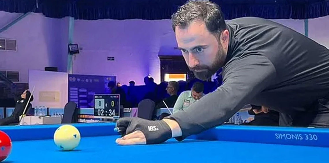 Berkay Karakurt, 3 Bant Bilardo Dünya Kupası'nda şampiyon oldu