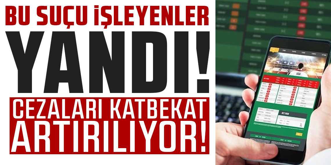 Adalet Bakanı Yılmaz Tunç'tan açıklama: Yasa dışı bahis cezaları artırılıyor