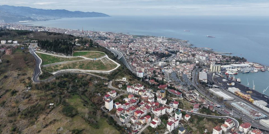 Trabzon'da yeni açılan mezarlık yerine talep patlaması