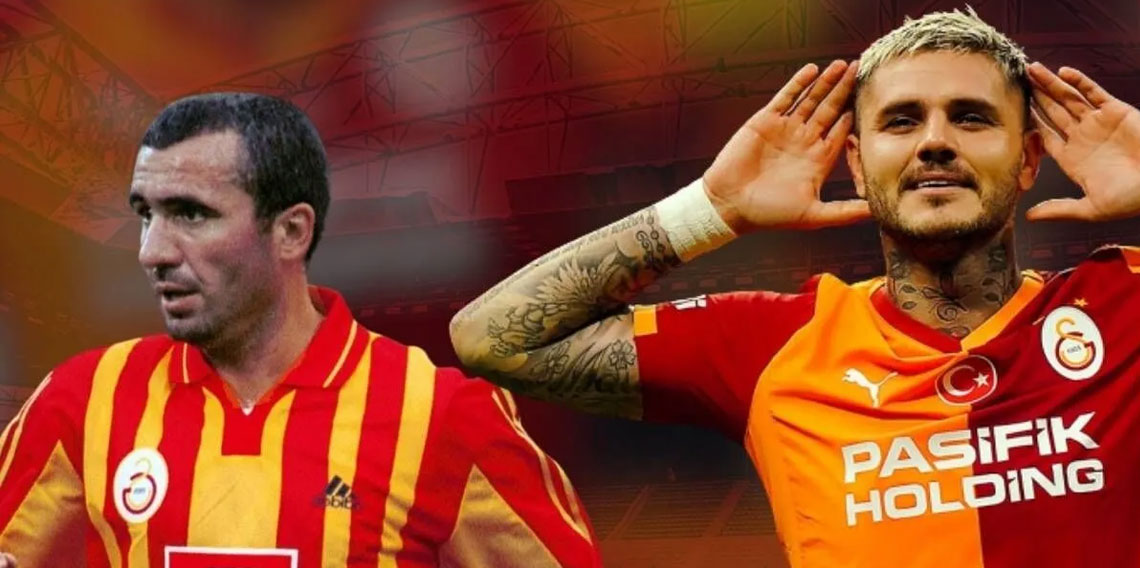 Mauro Icardi Hagi’yi yakaladı! Tarihe geçti!