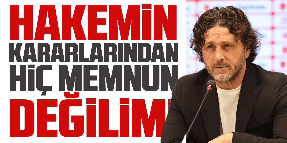 Fatih Tekke; En az 10-12 dakika uzatma olmalıydı