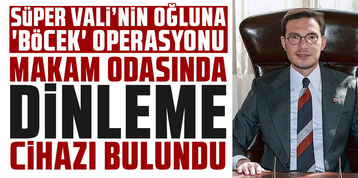 Tokat Belediye Başkanlığı makam odasında dinleme cihazı bulundu