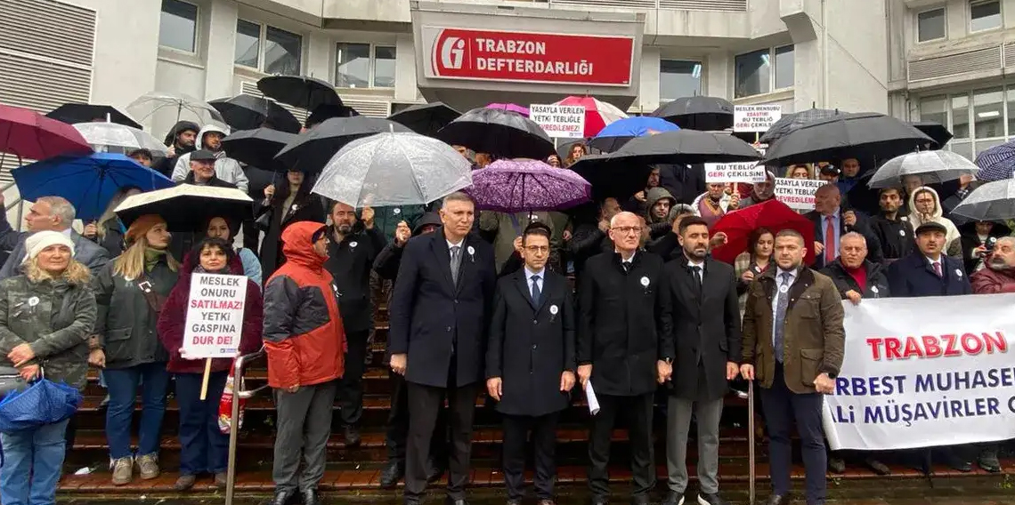 Trabzon’da Mali Müşavirlerden Sert Tepki!