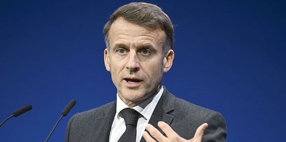 Fransa videosu olay oldu milyonlarca insan gerçek sandı Macron uyardı