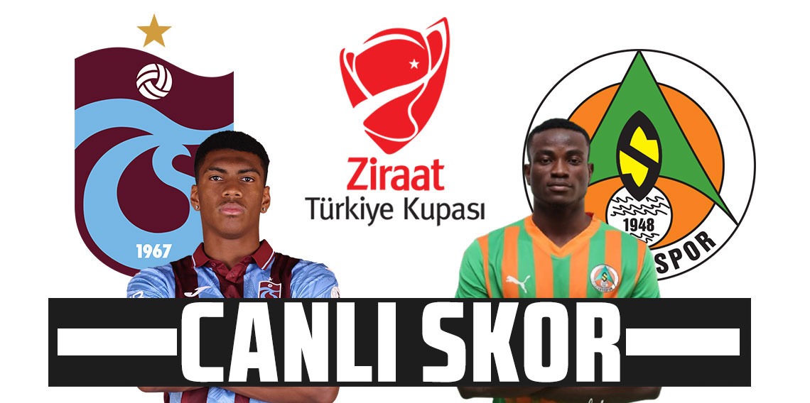 Trabzonspor: 0 - Alanyaspor: 1 (CANLI SKOR) 