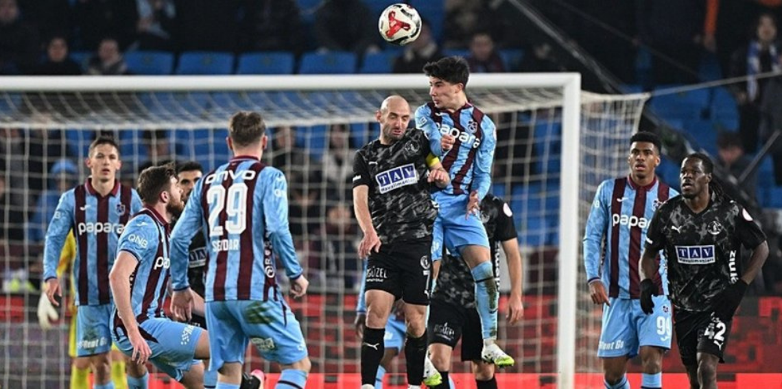 Trabzonspor'un yenilmezlik serisi sona erdi