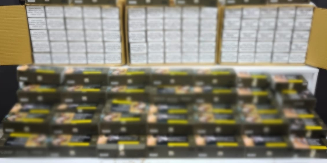 Trabzon’da Kaçakçılık Operasyonu! 285 Kutu Makaron Ele Geçirildi