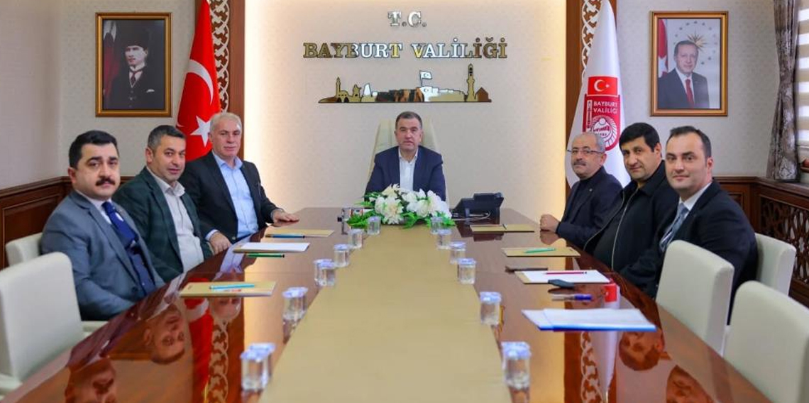 Bayburt’ta ekonomik yatırımlar değerlendirildi