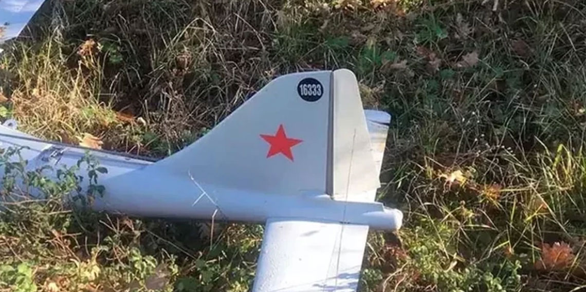 İzmit'e İHA düştü