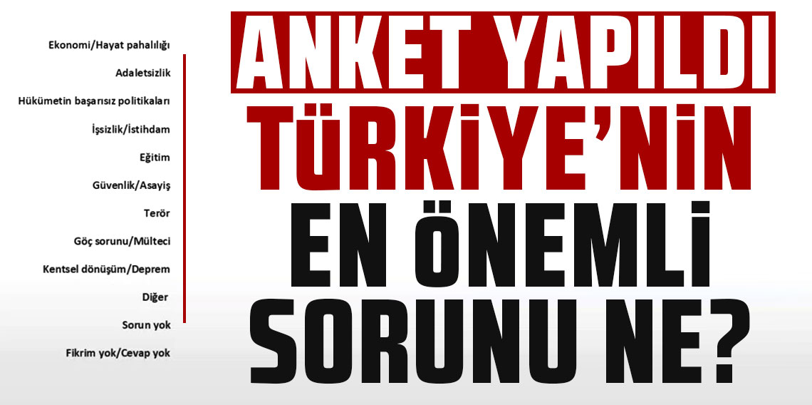 Asal Araştırma'dan 'Türkiye'nin sorunlarını kim çözer' anketi