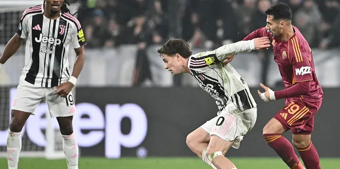 Kenan Yıldız'lı Juventus, Zeki Çelik'li Roma'yı yendi