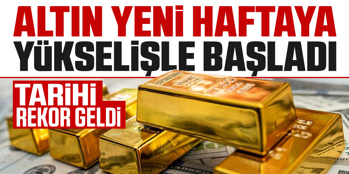 Altın Fiyatları Tarih Yazdı: Ons Altın ve Gram Altın Rekor Üstüne Rekor Kırıyor