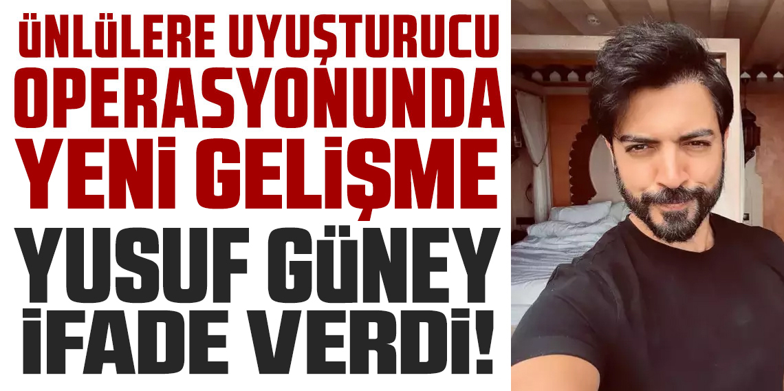 Uyuşturucu soruşturmasında Yusuf Güney ifade verdi, Melisa Döngel serbest