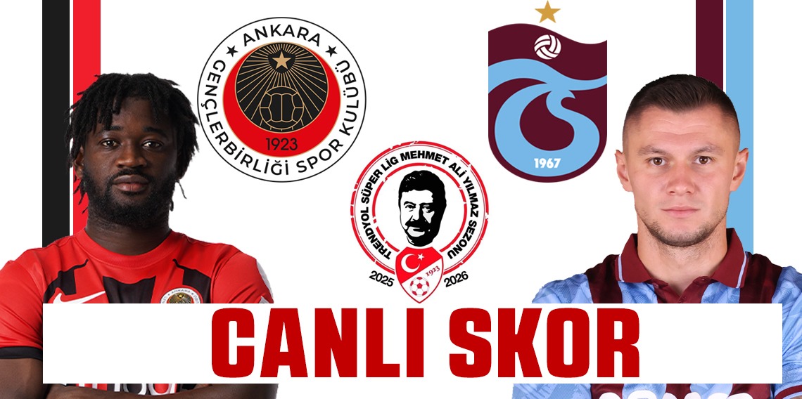 Gençlerbirliği: 1 - Trabzonspor:0 (CANLI SKOR)