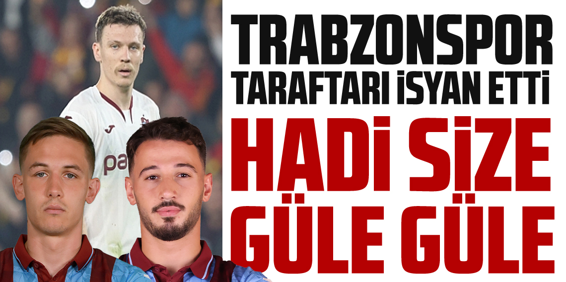 Trabzonspor Taraftarı İsyan Etti! Hadi Size Güle Güle