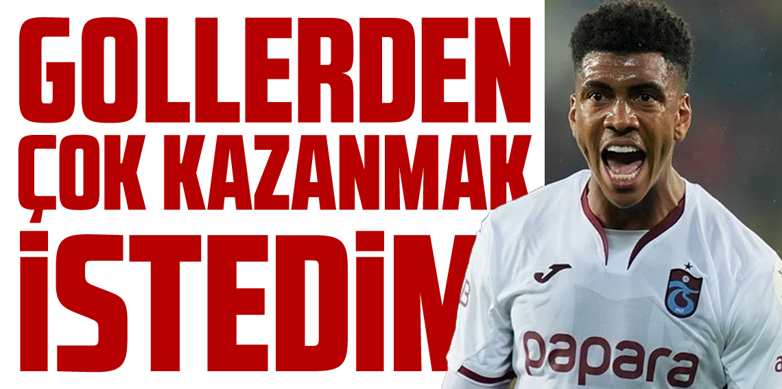 Felipe Augusto; Kazanmak İstedim