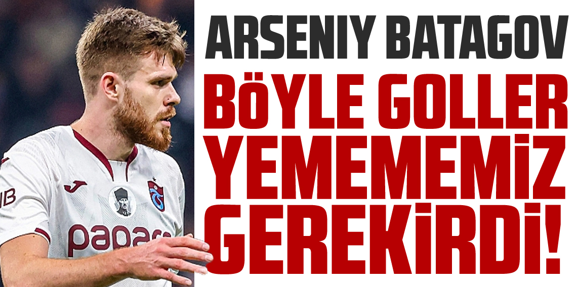 Arseniy Batagov; Böyle Goller Yememeliydik
