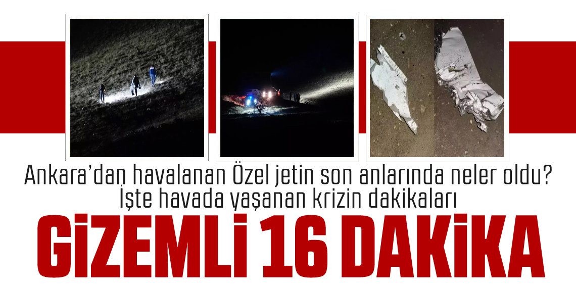 Ankara'daki uçak 16 dakikada neden düştü?