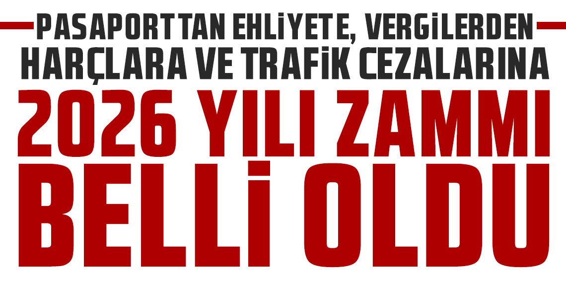 Pasaport, ehliyet, kimlik kartına zam! İşte yeni ücretler