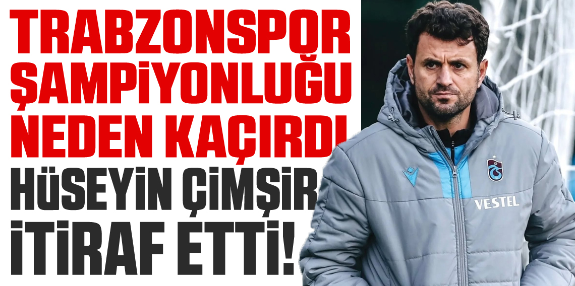 Hüseyin Çimşir'den Şampiyonluk İtirafı!