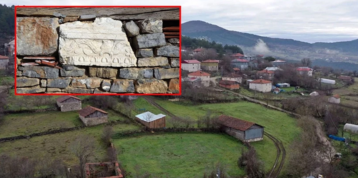 Kastamonu'da Zeus Tapınağı’nın taşları köy evlerinde yaşıyor