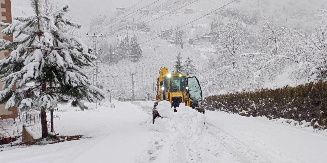 Doğu Karadeniz’de kış sert geçiyor