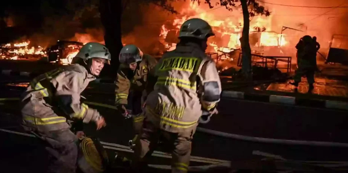 Endonezya’da huzurevinde yangın: 16 ölü