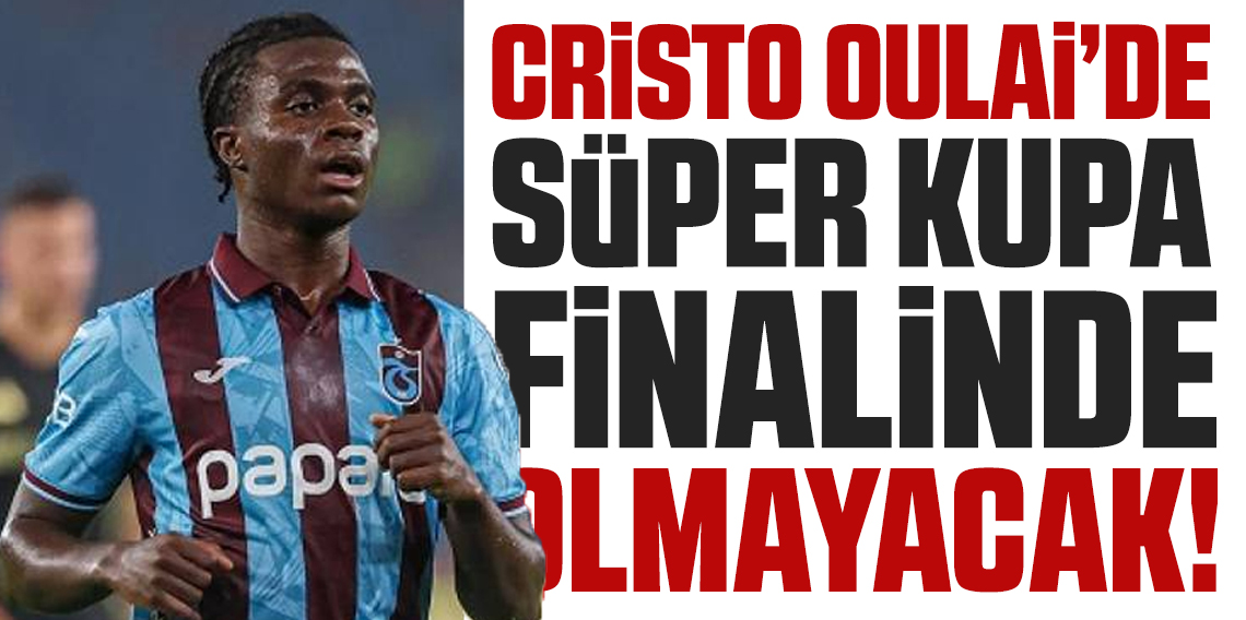 Trabzonspor'a Oulai'den Kötü Haber