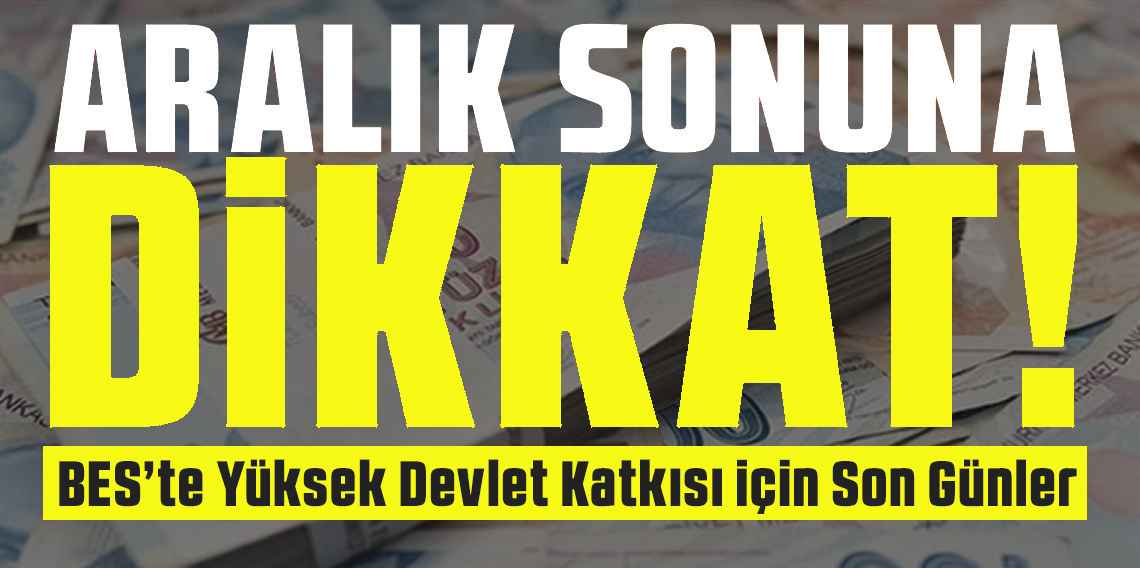 BES’te devlet katkısı için son 3 gün