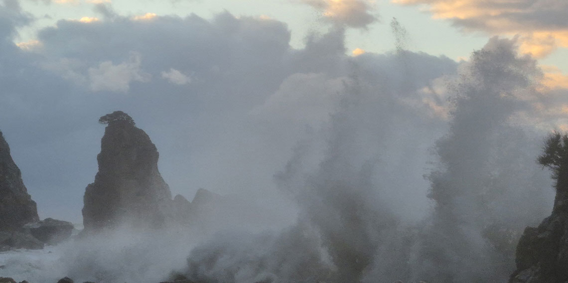 Karadeniz’de tsunamiyi andıran görüntüler