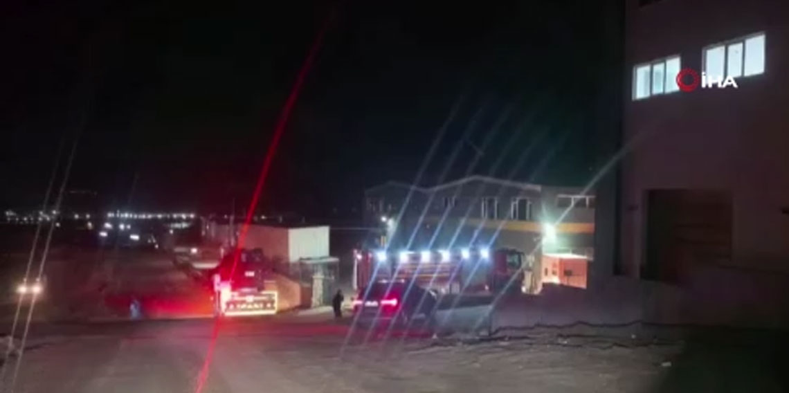 Mobilya fabrikasında feci kaza