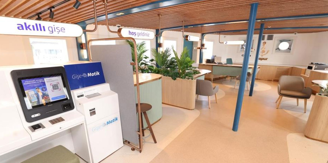 İş Bankası'ndan yüzen şube: İş Vapur hizmete açıldı