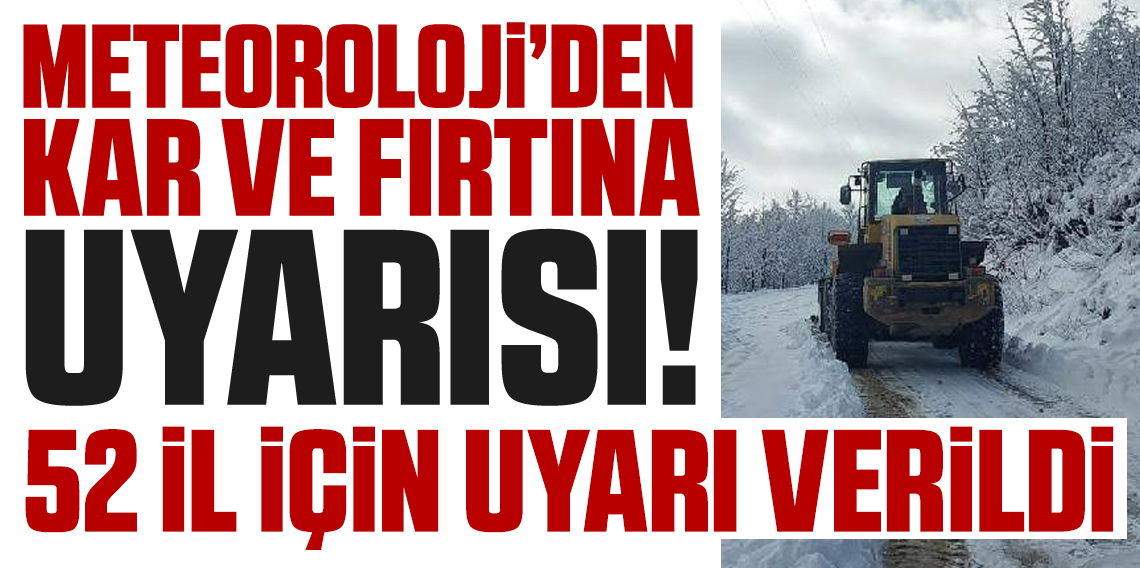 Meteoroloji’den kar ve fırtına uyarısı! Trabzon'a kar ne zaman gelecek?