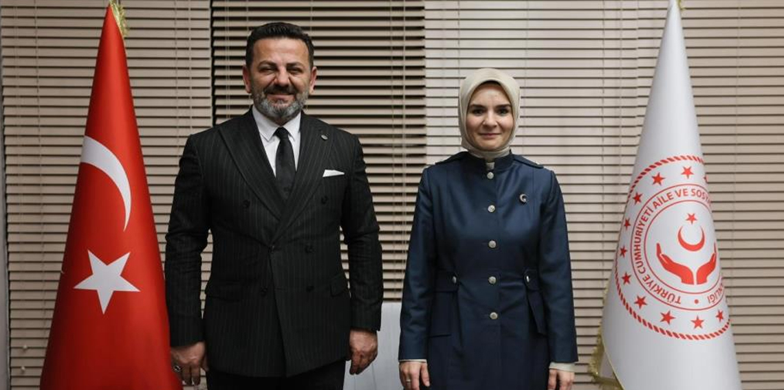 Bakan Göktaş'a kurum çalışmaları hakkında bilgi verdi