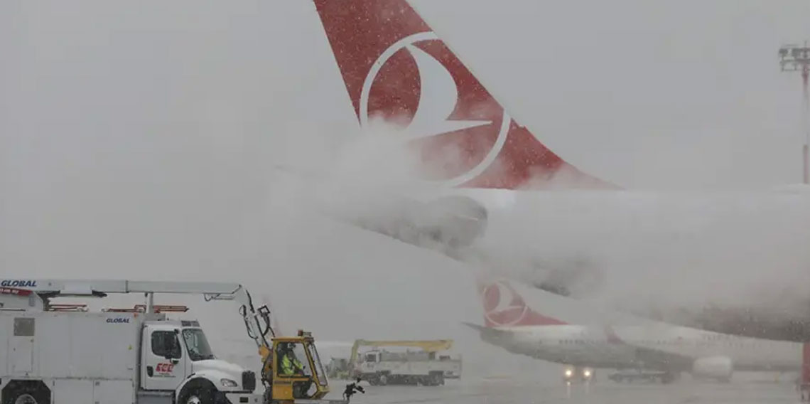 THY'nin yarın 61 seferi iptal edildi