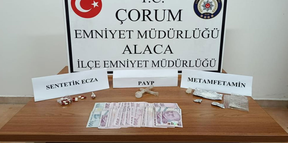 Çorum'da yılbaşı denetimi: 4 gözaltı