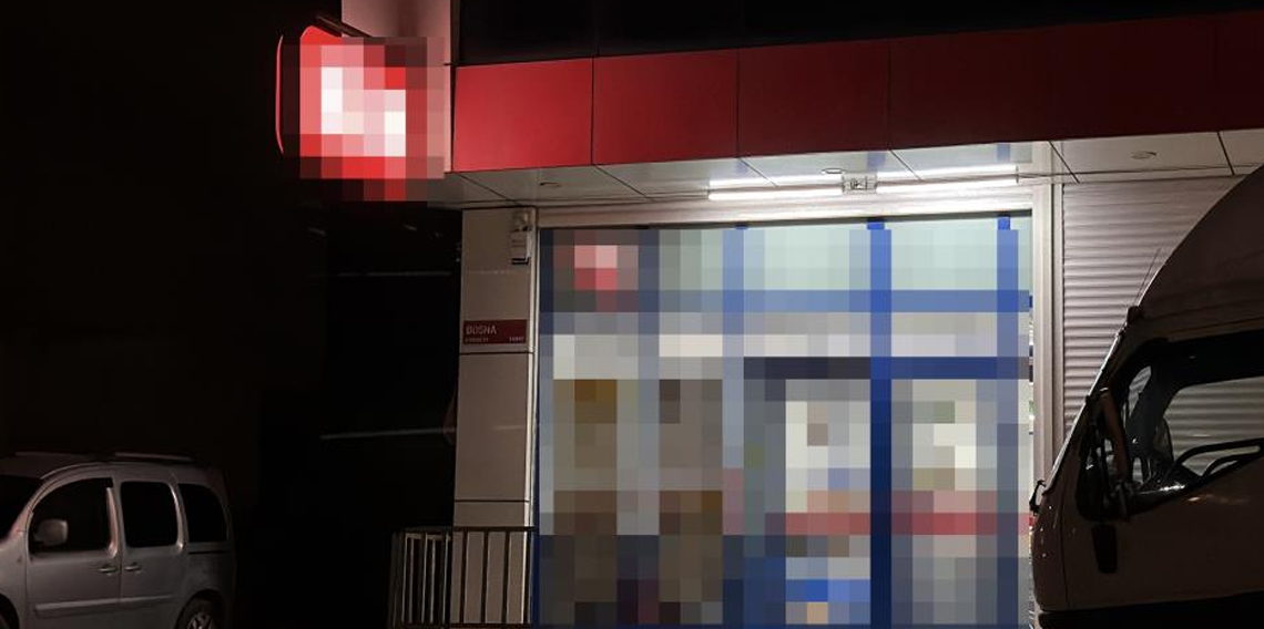 Arnavutköy’de zincir markete silahlı saldırı