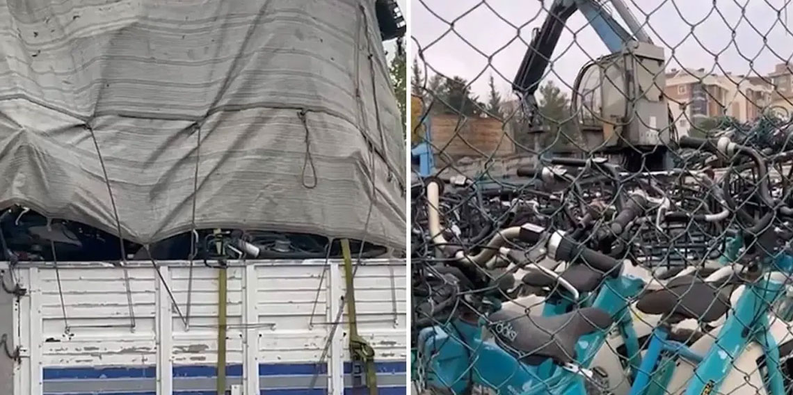 Yürek sızlatan görüntü: Milyonlarca liralık kamu kaynağı hurda oldu