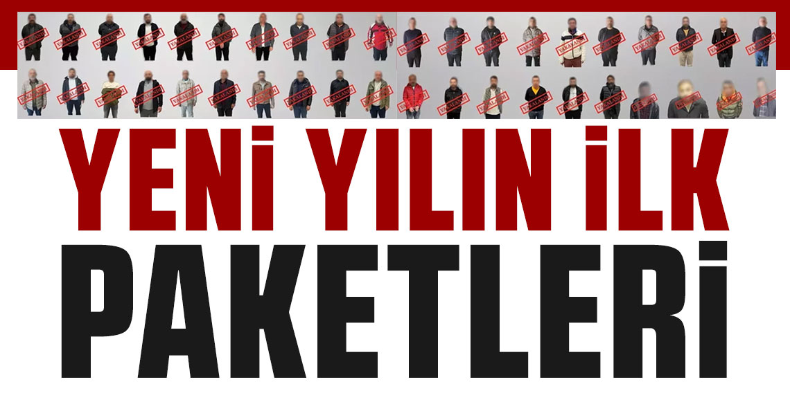 Kırmızı bültenle ve ulusal seviyede aranan 40 suçlu Türkiye'ye getirildi