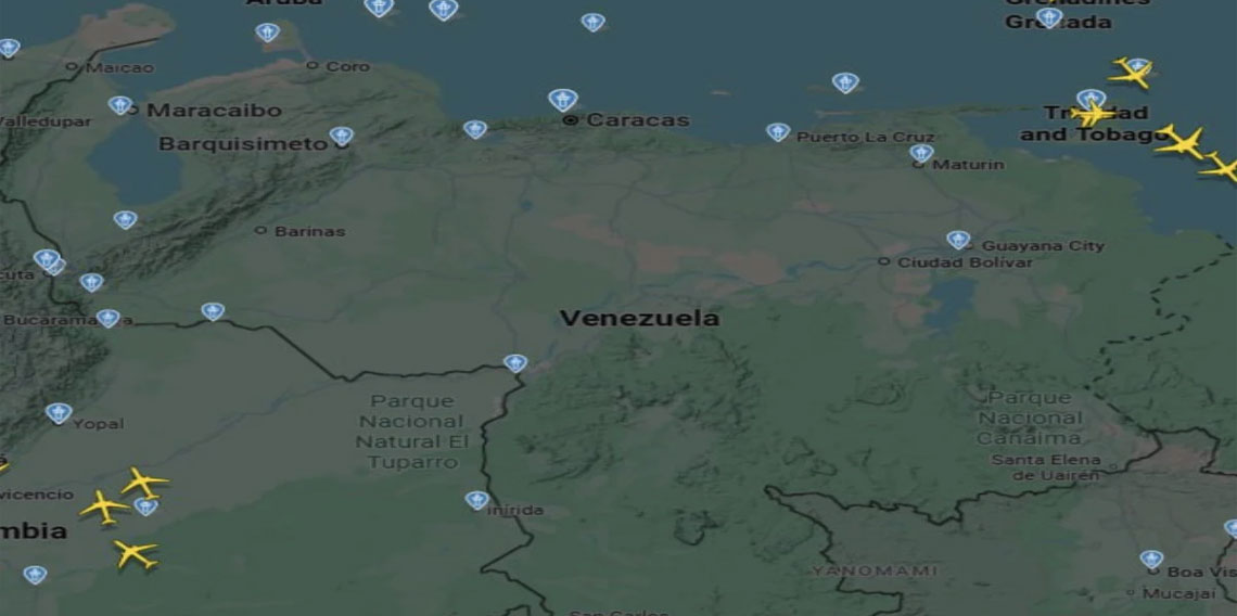 Venezuela'da yaşanan patlama sonrası hava sahası kapatıldı