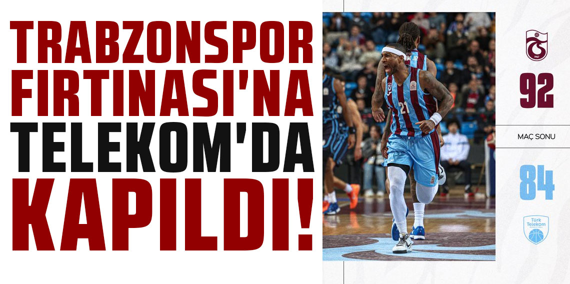 POTADA 'TRABZONSPOR FIRTINASI'NA TELEKOM'DA KAPILDI!