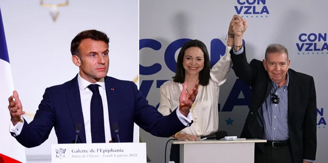 Macron’dan Venezuela için geçiş çağrısı