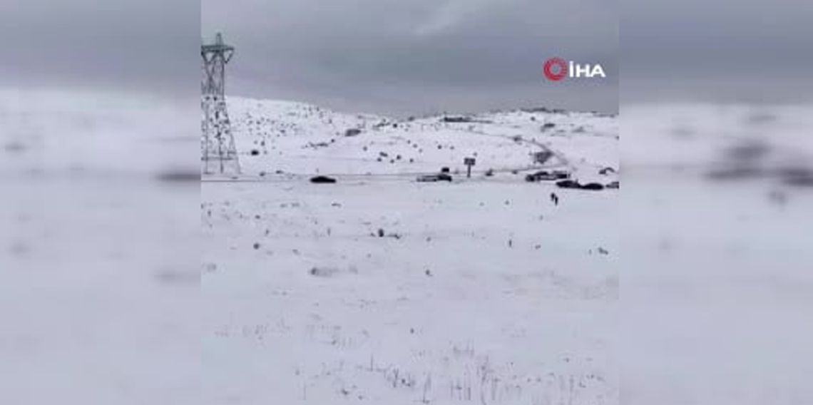 Başkentliler Beypazarı’nda karın keyfini çıkarttı