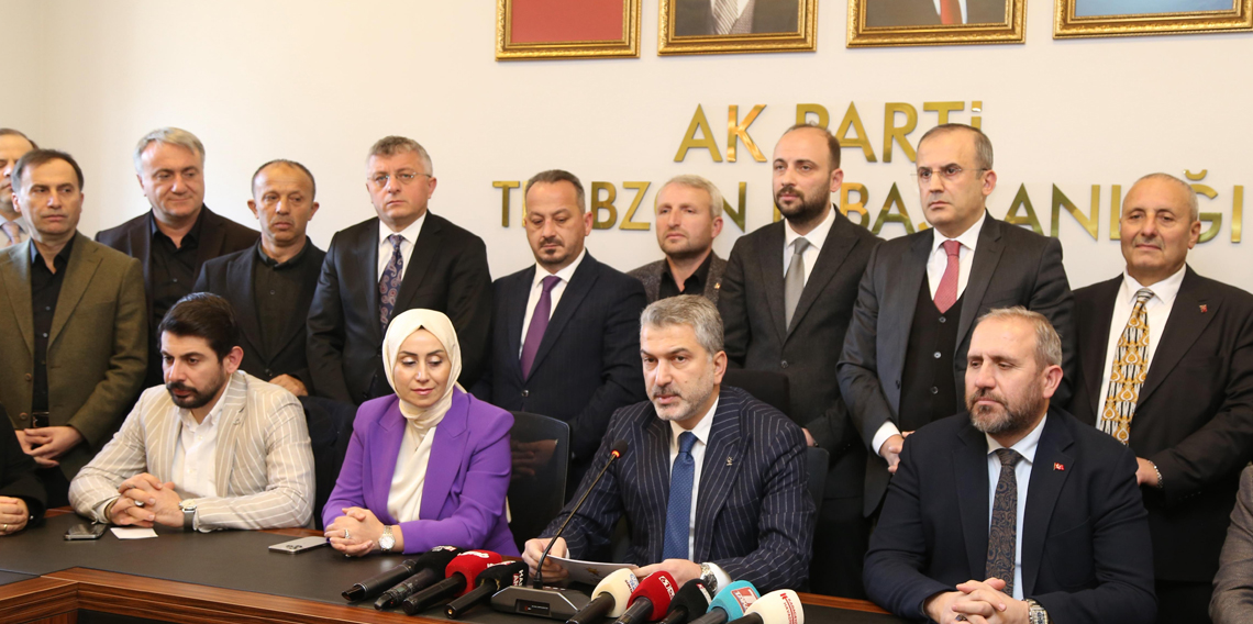 AK Parti Trabzon İl Başkanı Mumcu: “AK Parti Milletimizin Partisidir”