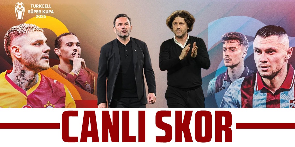 Trabzonspor: 0 - Galatasaray: 0 CANLI İZLE